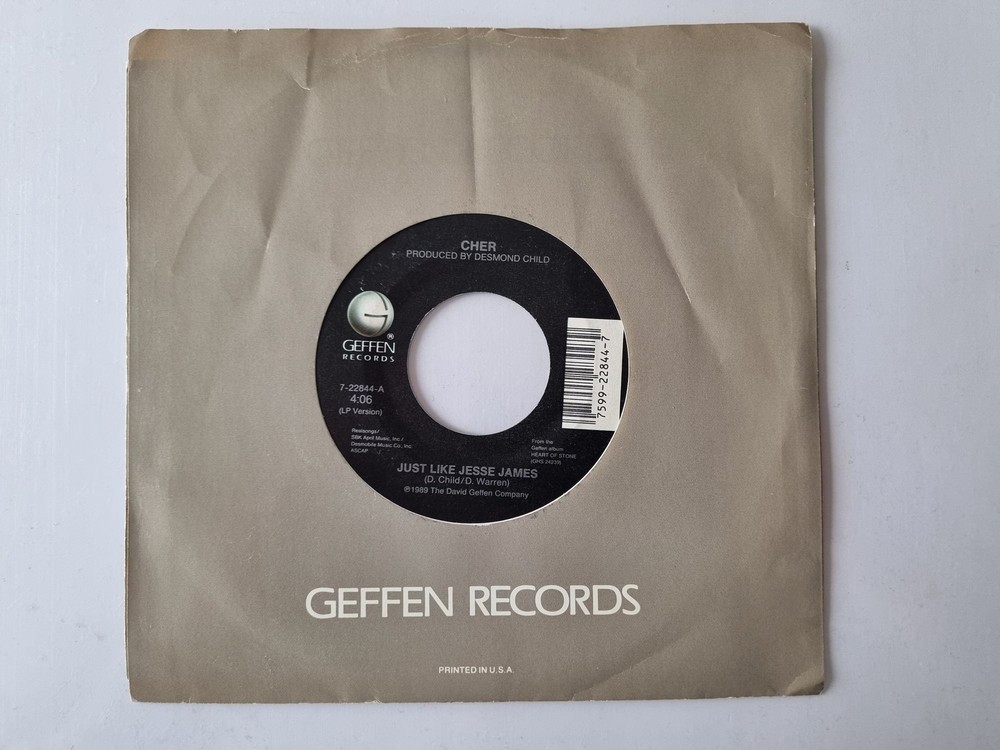 Cher - Just Like Jesse James 7'' Vinyl US
