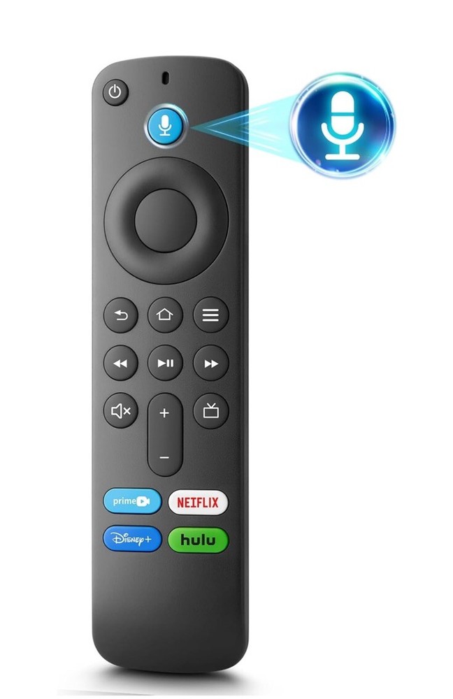 Voice Fire Remote Replacement for Toshiba Insignia Smart TVs