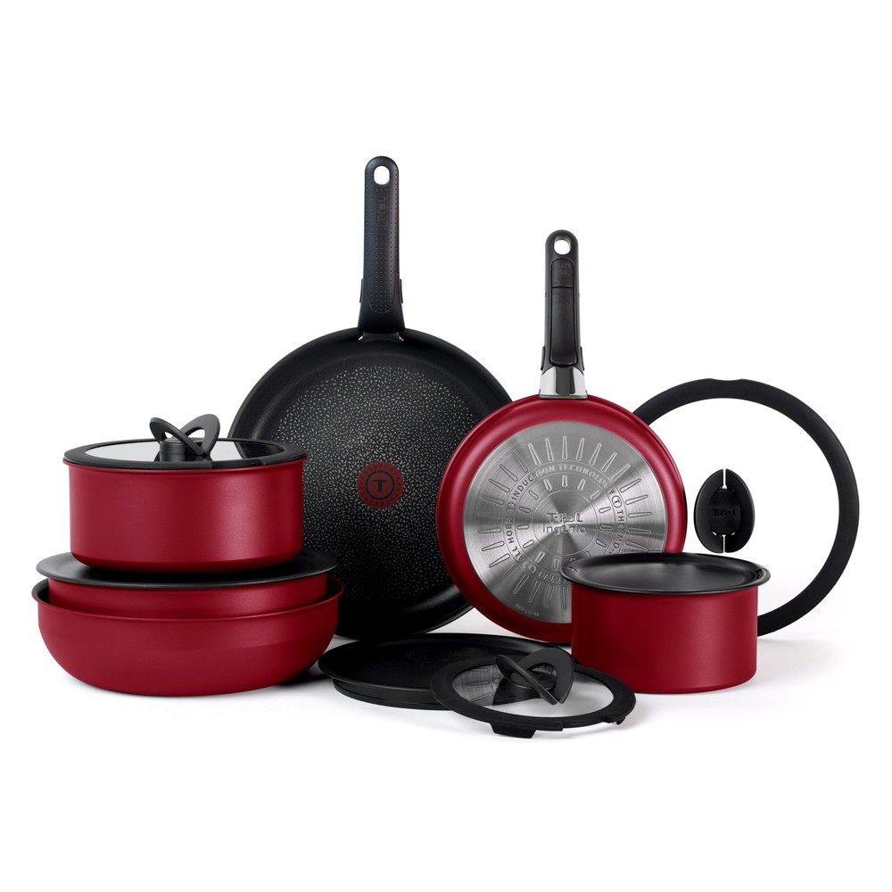 T-fal Ingenio 14-Piece Nonstick Cookware Set Induction Oven Broiler Safe