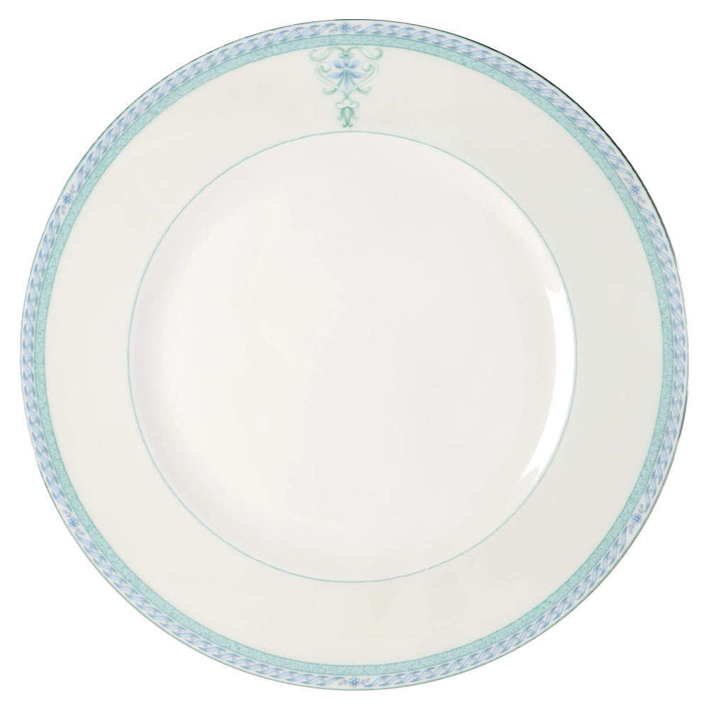 Wedgwood Amesbury 10.5 Inch Dinner Plate Blue Floral Design 3419756