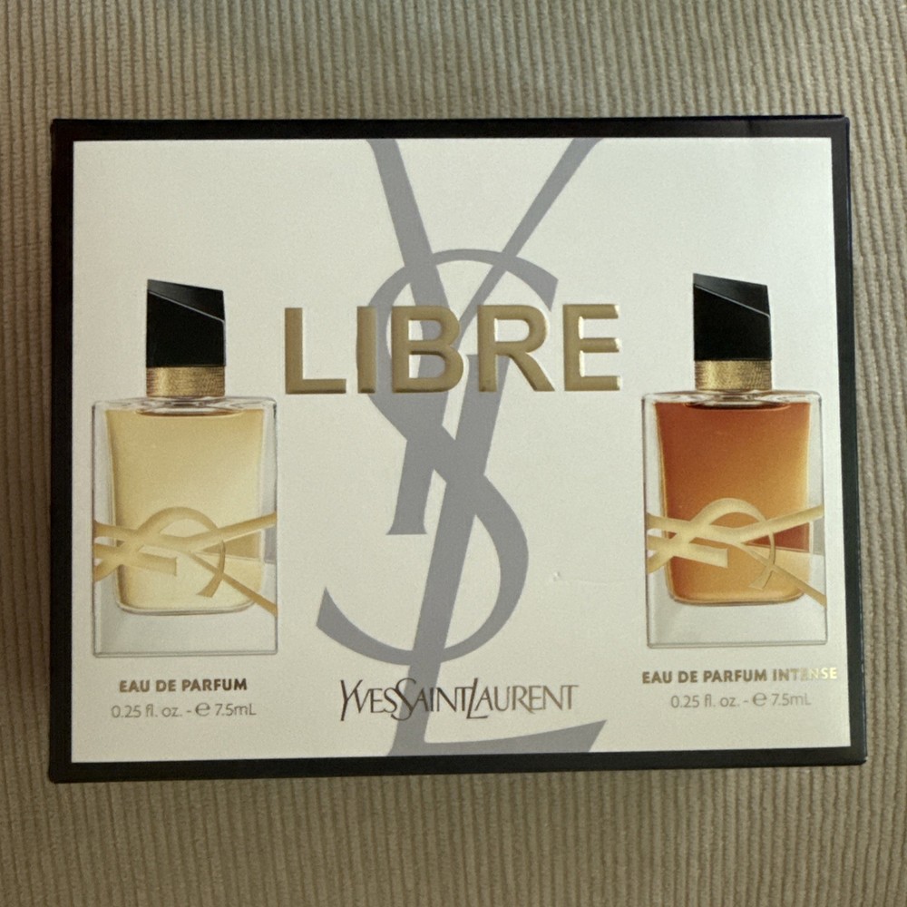 Yves Saint Laurent YSL Libre & Intense Eau de Parfum Mini Duo Set 0.25oz Ea 623