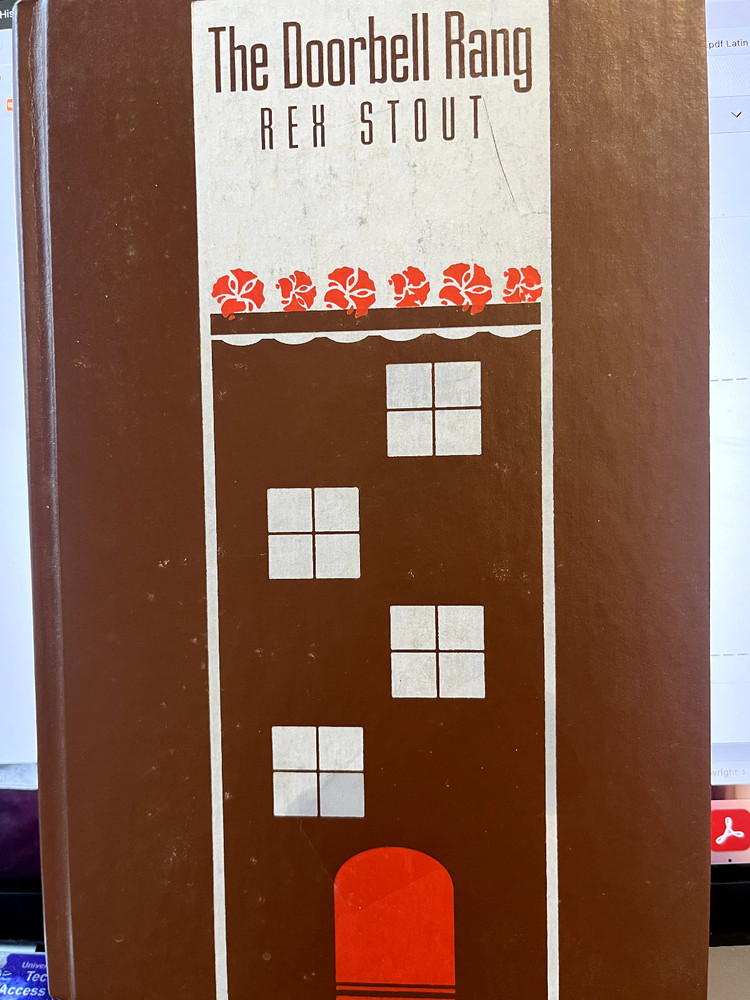 The Doorbell Rang; The Best Mysteries of All Time - 076218857X, HC Rex Stout