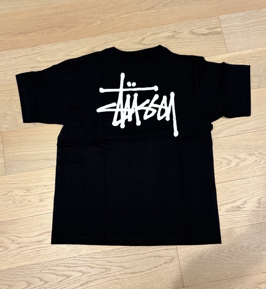Stussy Basic Logo Black T-Shirt Size Large. Brand New with Tags. Ships Fast.