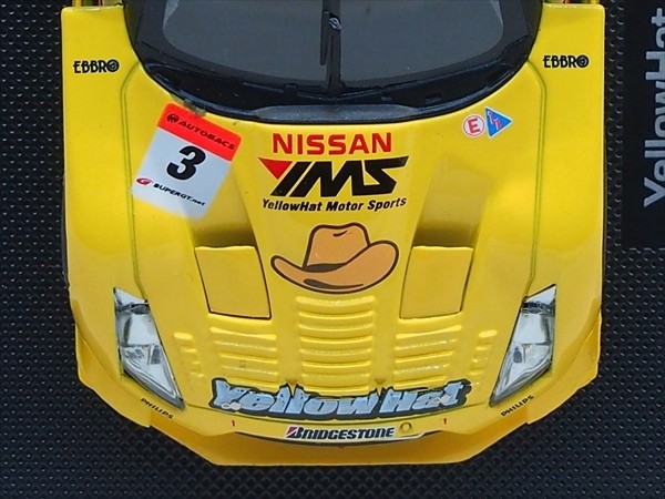 Eburo Tomica 1/43 Yellow Hat YMS GT-R No.3 2008 Super GT500