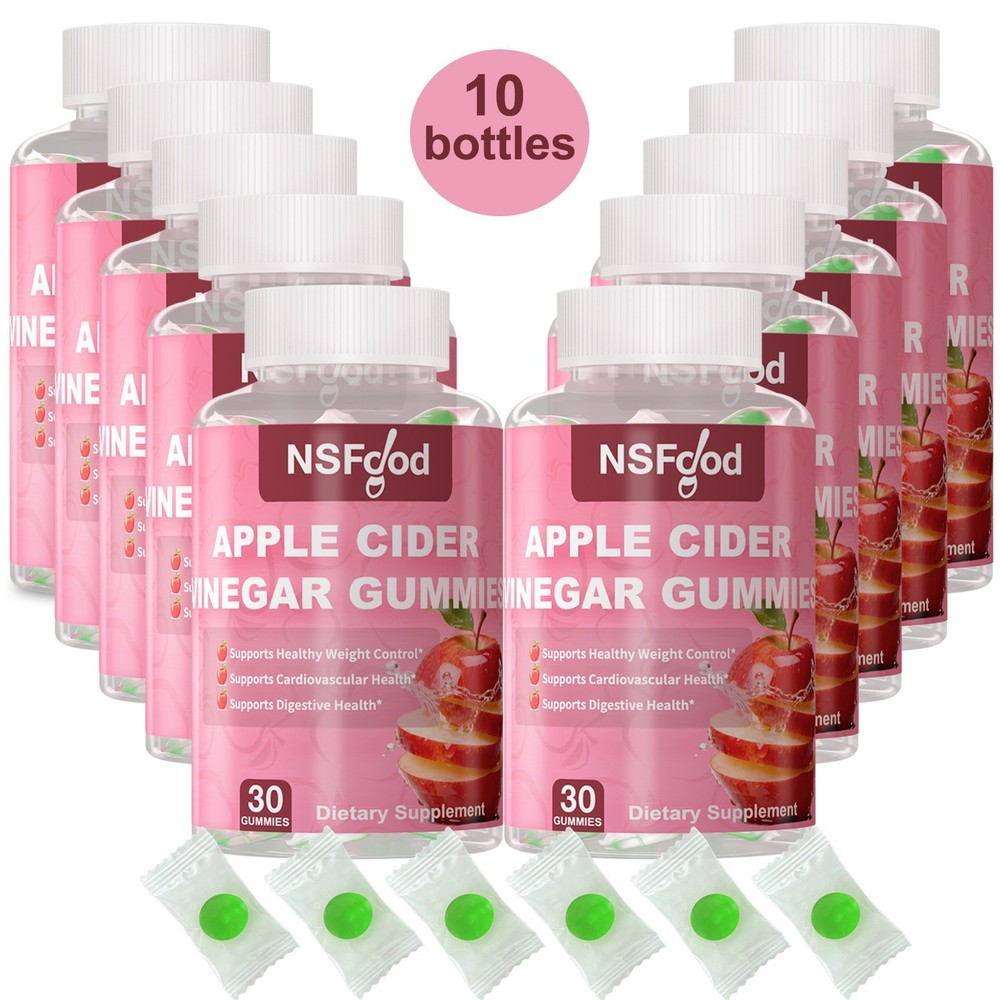 Apple Cider Vinegar ACV Gummies with the Mother Gut Health & Natural Energy B12