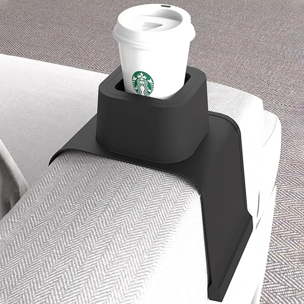Silicone Anti-Spill Couch Cup Holder Sofa Cup Coaster for Sofa Recliner Armchair