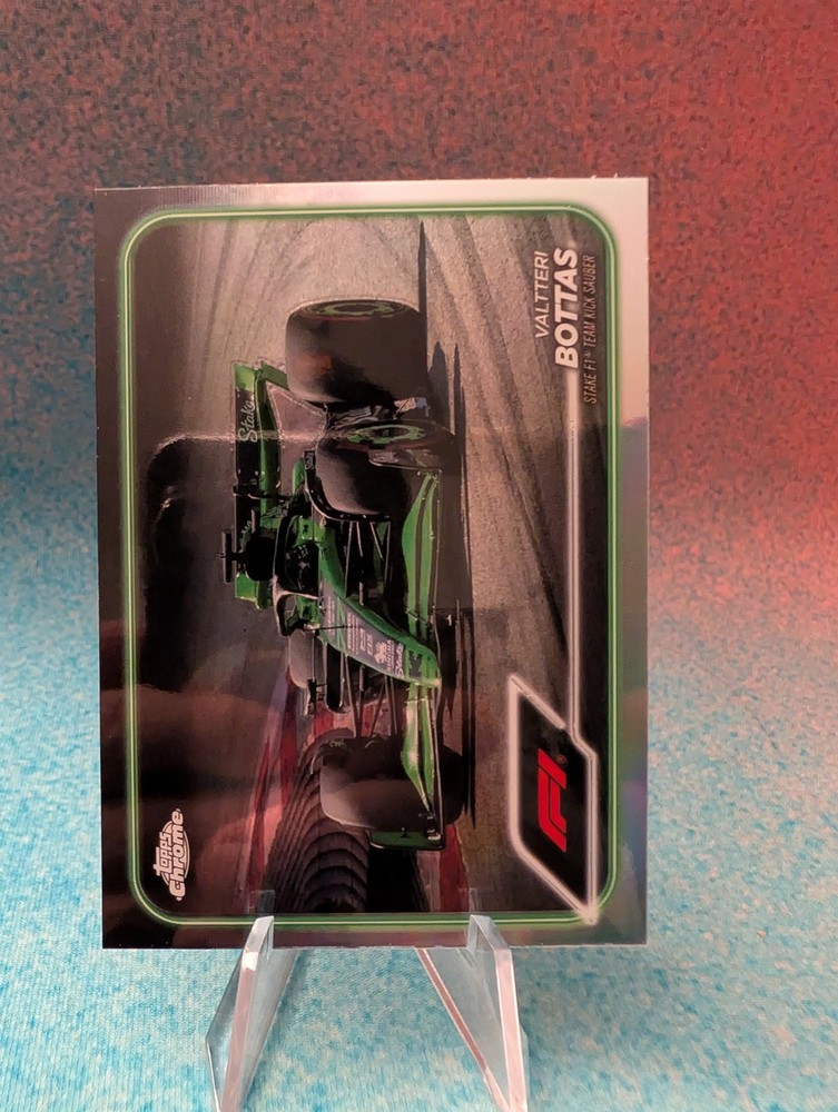 2024 Topps Chrome Formula 1 #85 Valtteri Bottas Refractors