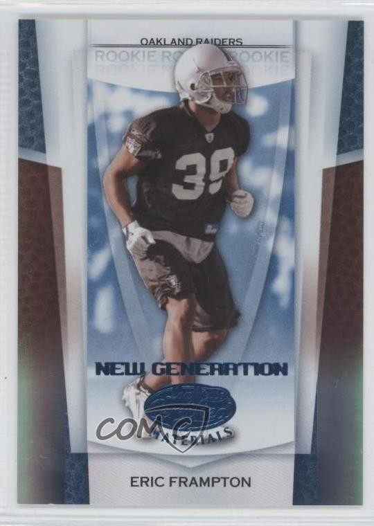 2007 Leaf Certified Materials Mirror Blue 29/50 Eric Frampton #162 Rookie RC 0v0Fulfilled by COMC - World’s largest consignment service