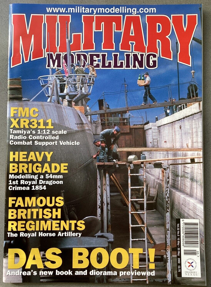 Military Modelling FMC XR311 Tamiya 1:12 Das Boot 54mm Crimea Vol. 32 No. 5