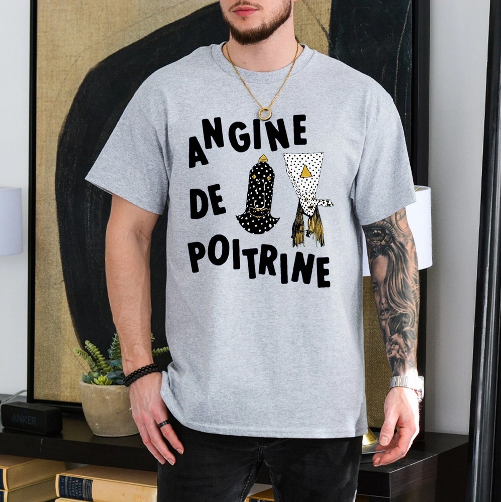 Angine de Poitrine Band TShirt, Angine De Poitrine Tee - Multicolors, S to 5XL