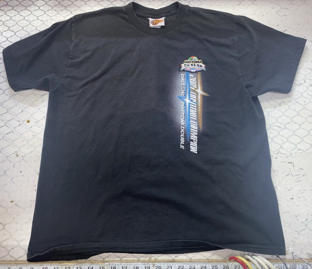 Vintage Winners Circle 2004 Dale Earnhardt Jr. T-Shirt Blk XL Daytona