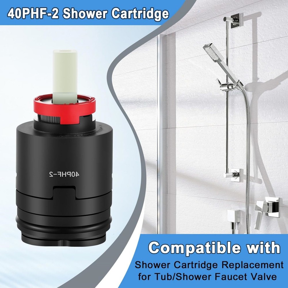 OEM 40PHF-2 40mm Shower Cartridge Replacement Compatible with Glacier Bay and Dominion