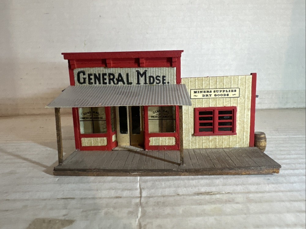 N Scale General Mose Building For Train Set Layout Scenery