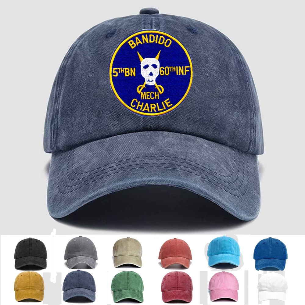 Custom Embroidered Hat 5th Battalion Of The 60th Infantry Regiment, Gift Idea
