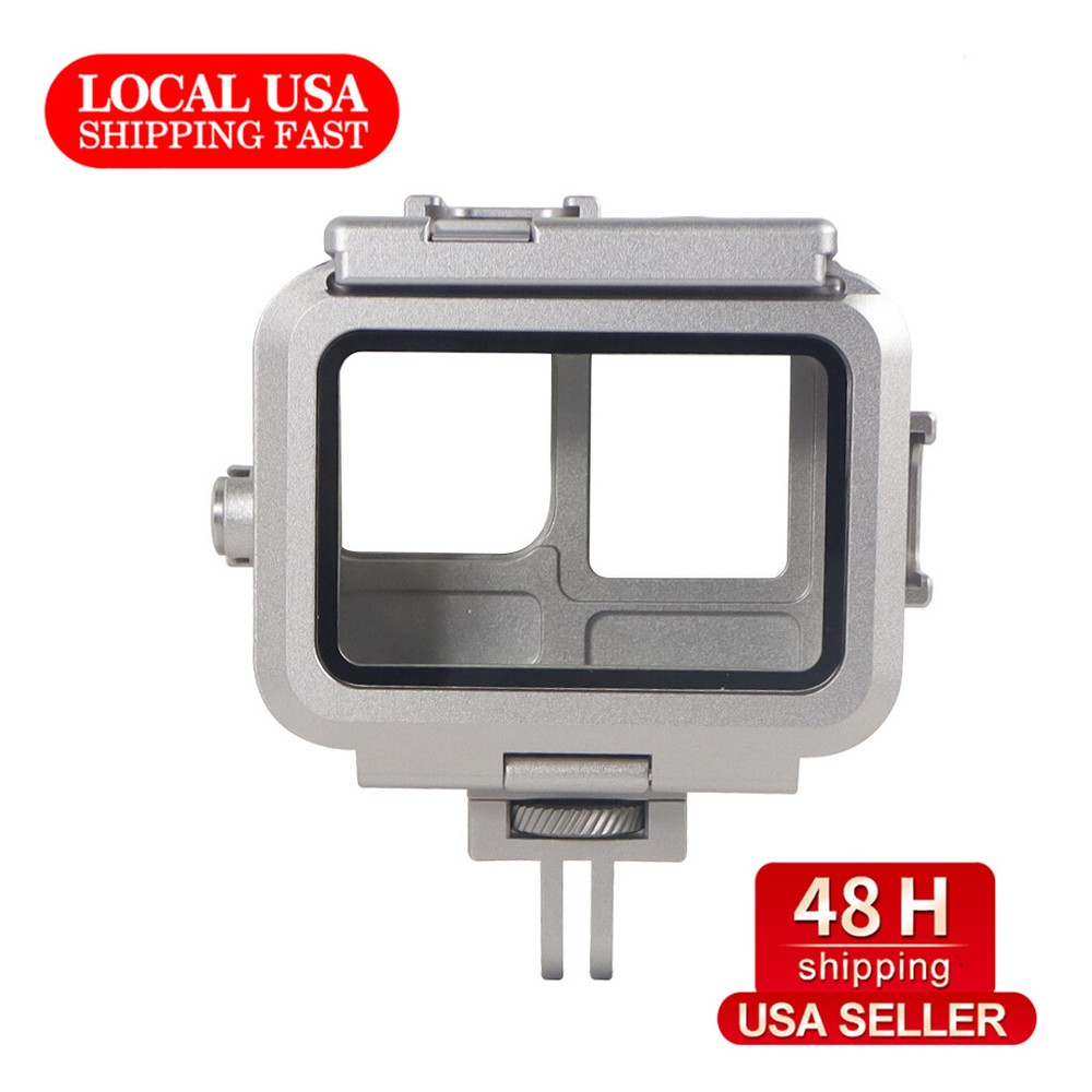 For Gopro 11 10 9 Camera Aluminium 40m Waterproof Housing Case Diving Case Shell