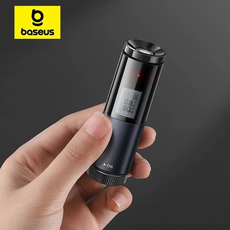 Baseus Portable Non-contact Alcohol Tester With LED Screen Display Breathalyzer