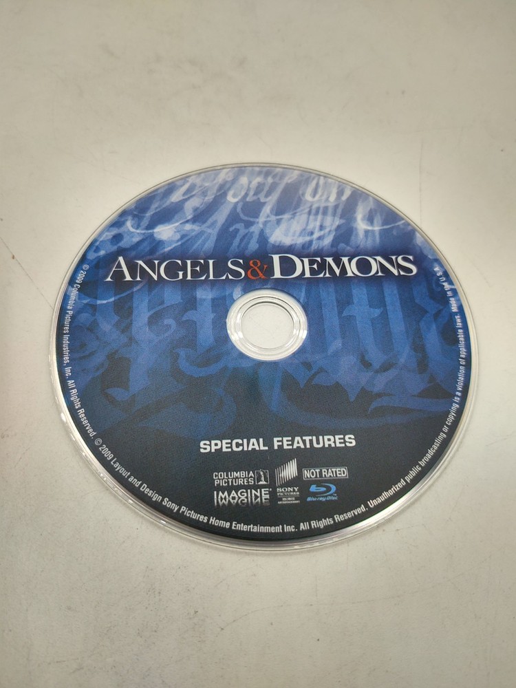 Angels & Demons (Blu-ray, 2009) BONUS DISC ONLY