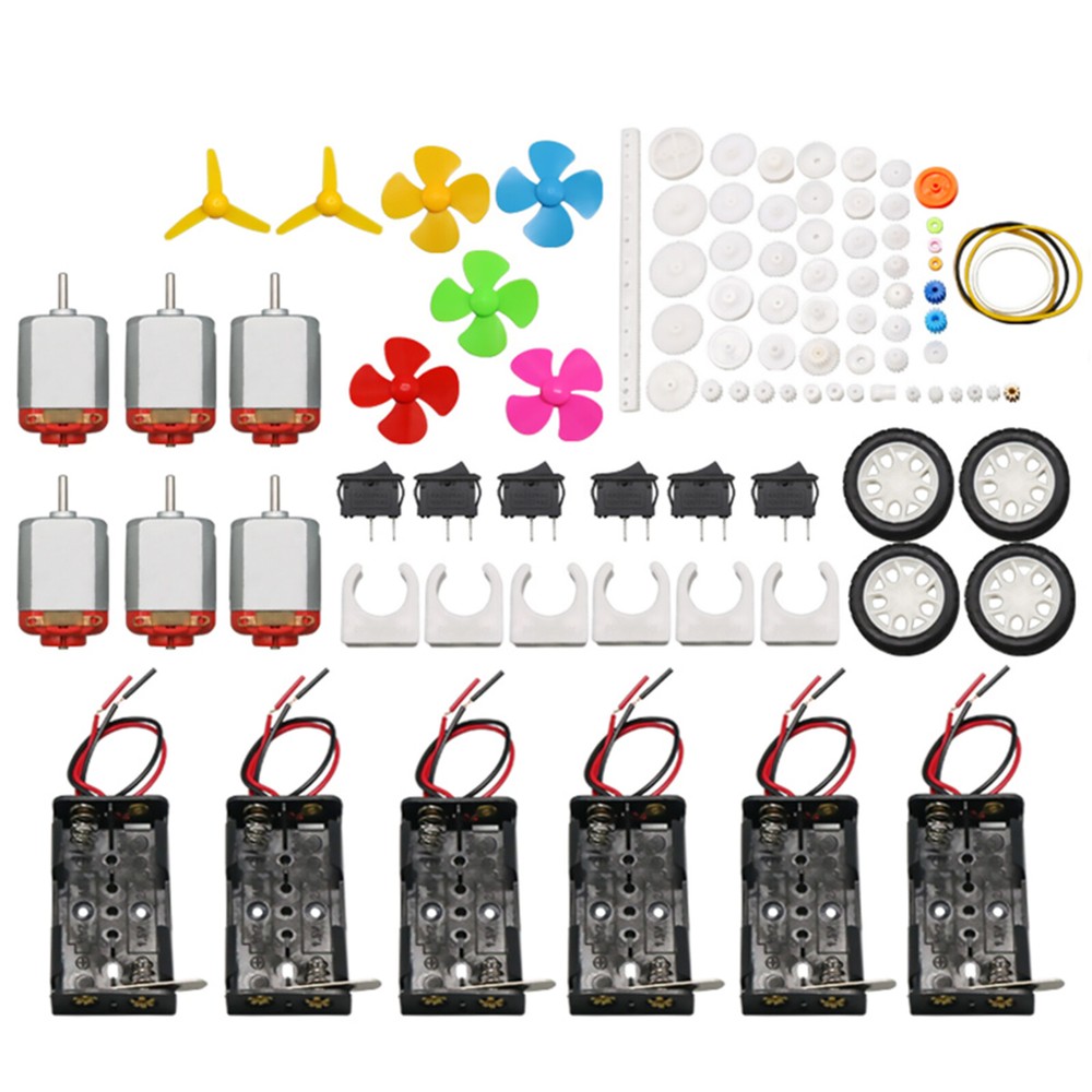 95Pcs Mini DC Motors Kit 3V 10000 RPM High-Speed Strong Magnetic for DIY Projects and STEM Learning