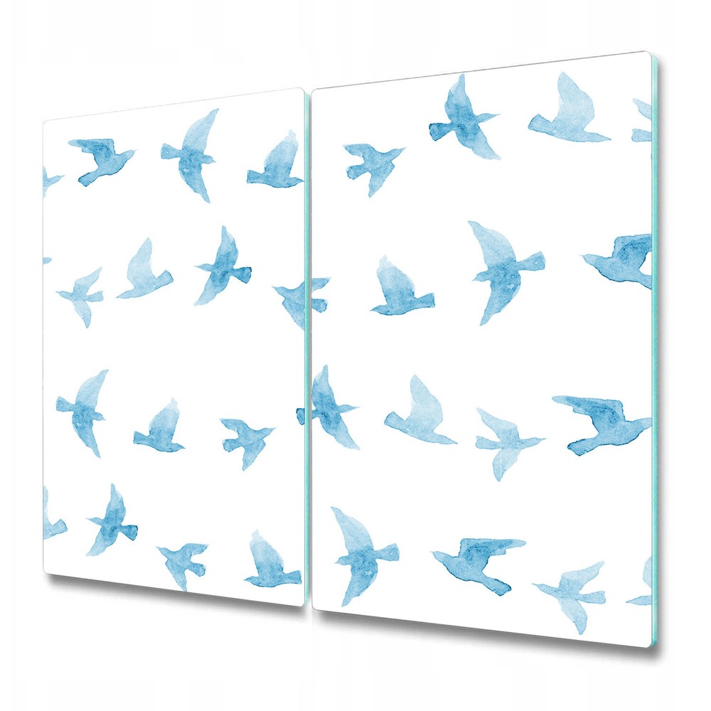 Glass Surface Protector Worktop saver Flying birds sows Beautiful 2x30x52