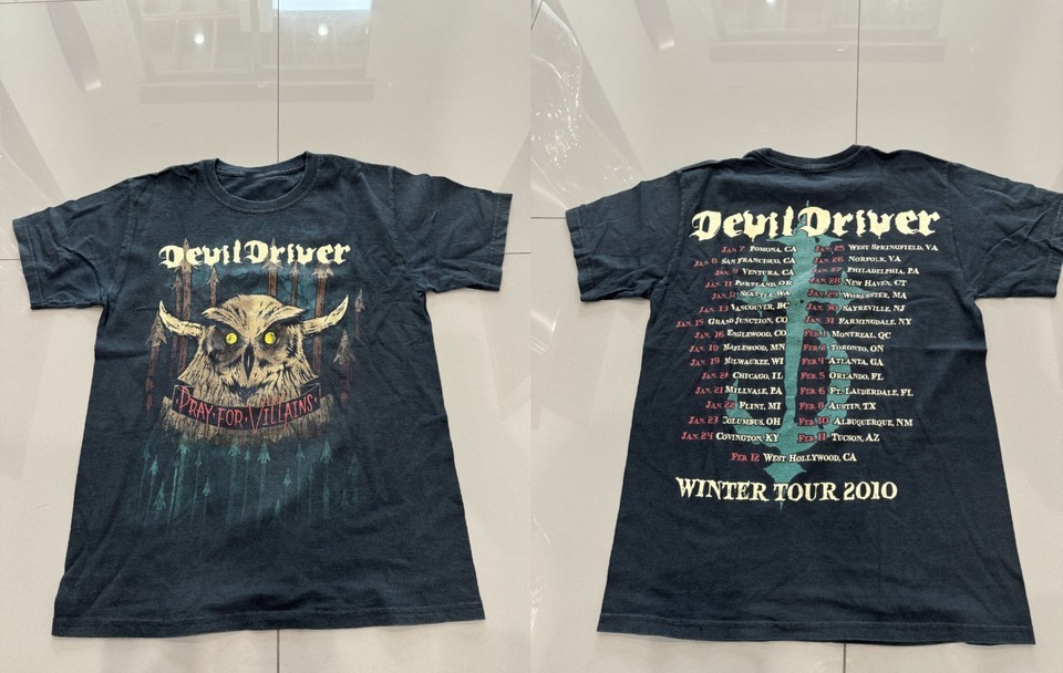 DevilDriver Band Pray For Villains T-shirt S to 5XL UR468