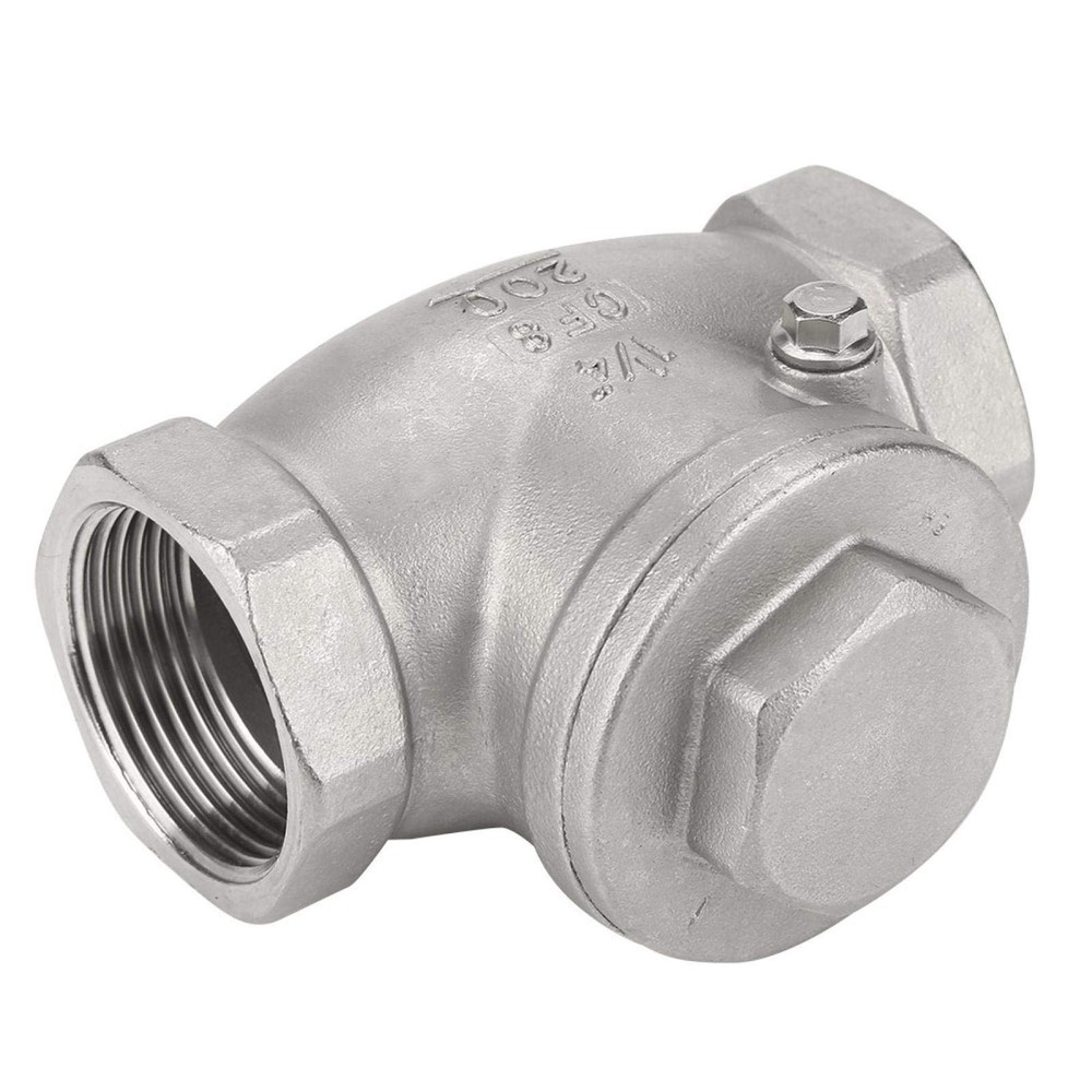 1-1/4 Inch DN32 Stainless Steel Swing Check Valve One Way Non-Return