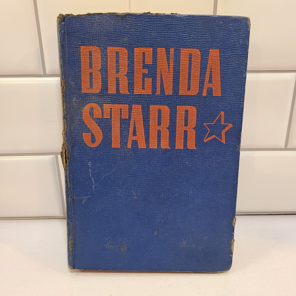 Vintage 1943 Brenda Starr Girl Reporter By Dale Messick Hardcover Authorized Ed.