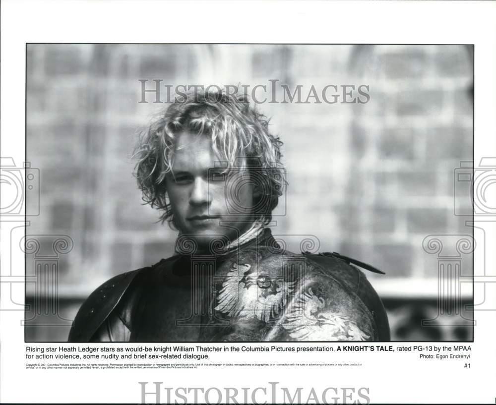 2001 Press Photo Heath Ledger starring in 