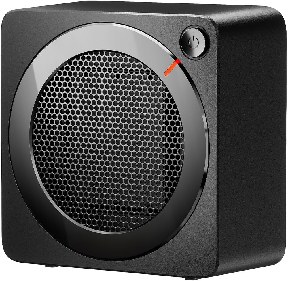 Space Heater, 500W Energy Efficient for Indoor Use, PTC Ceramic Fast Heating Ele