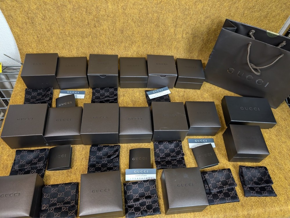 LOT Gucci Velvet jewelry Gift box ring case pouch necklace storage 900220425 YZ