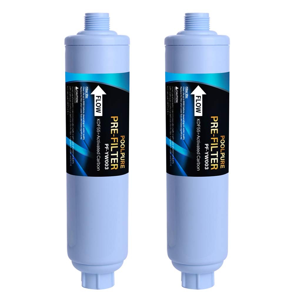 Garden Hose End Pre Filter for Pool Hot Tub Spa Reduces Chlorine