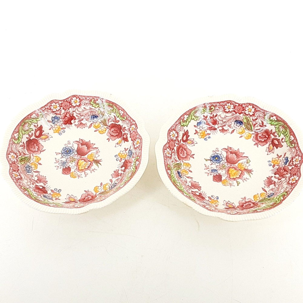2 Vintage Johnson Brothers Dorchester Berry Bowls 5 1/4