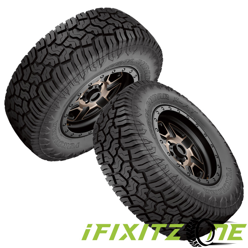 2 Yokohama Geolandar X-AT 265/60R18 119/116Q E Tires