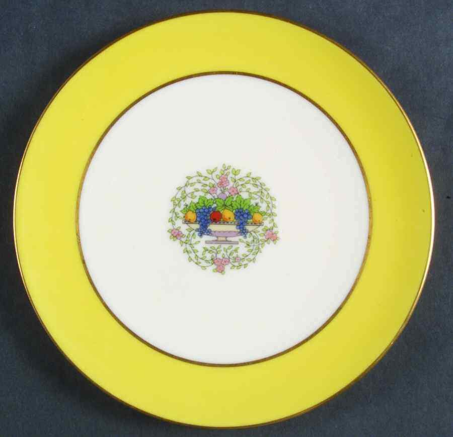 Lenox Somerset Yellow Dessert Pie Plate 6111208