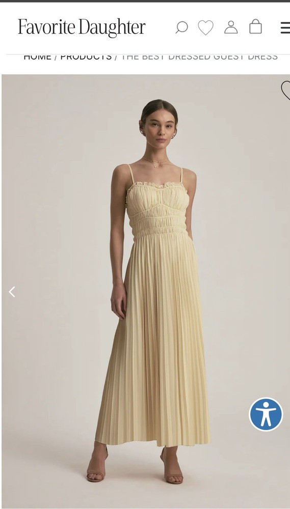 Favorite Daughter Best Dressed Guest Dress Size Small In Blondie