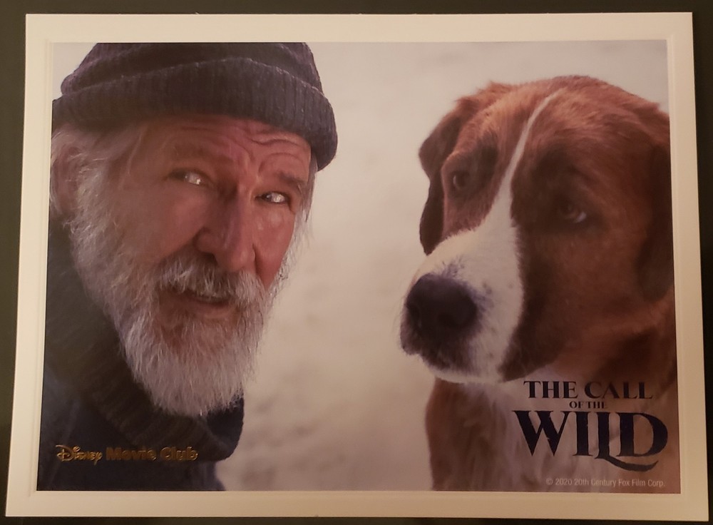 The Call Of The Wild Lithograph Disney Movie Club Certificate Authenticity NEW