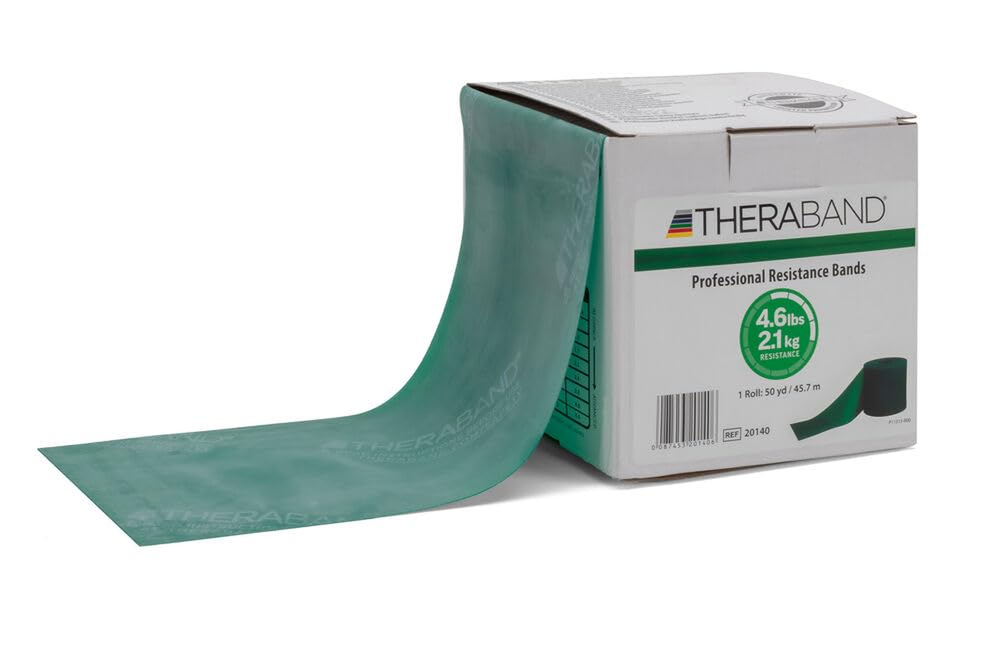 50-Yard Professional Latex Resistance Band Roll for Upper and Lower Body Workouts