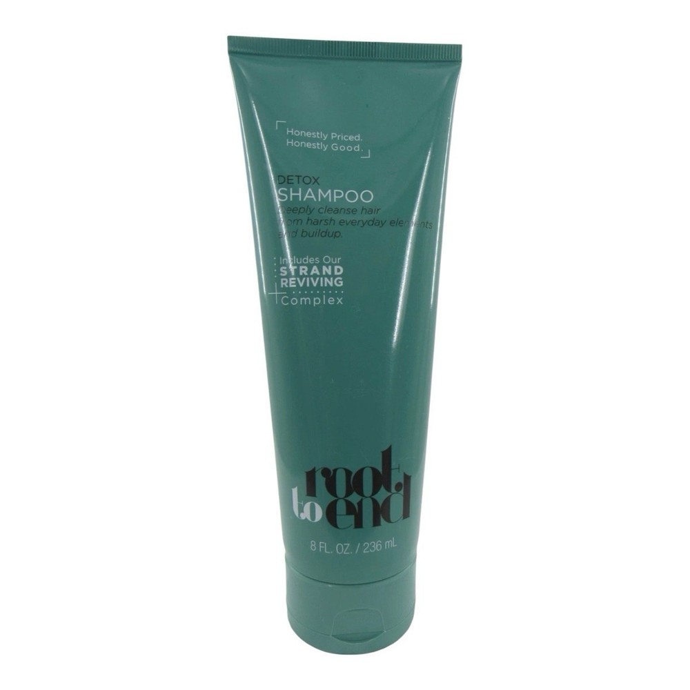 Root to End Detox Shampoo 8 fl oz Strand Reviving Complex Cruelty Free Brand New