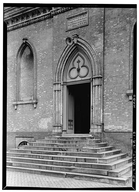 St. Mary's Seminary Chapel,North Paca Street,Baltimore,Maryland,MD,HABS,12