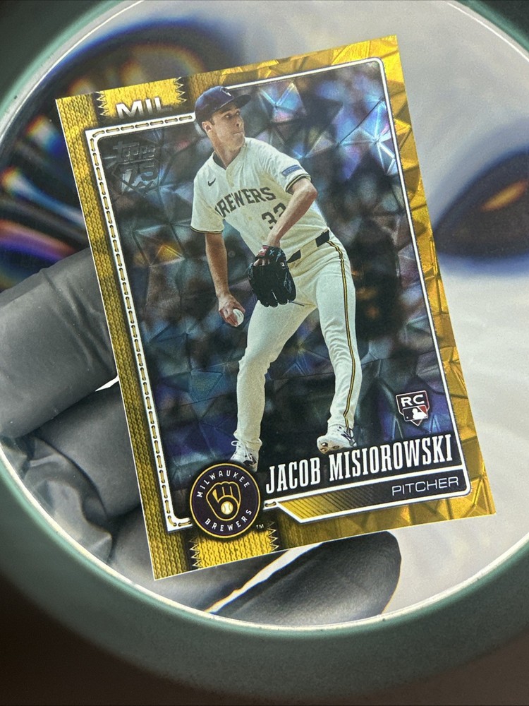 2026 Topps Series 1 Jacob Misiorowski Gold Diamante Foil 24/50