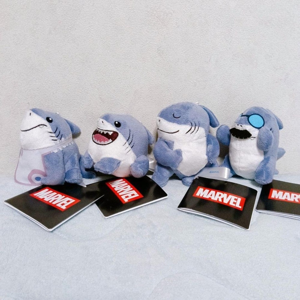 MARVEL Jeff the Land Shark Plush doll Toy Mascot Complete set Sega