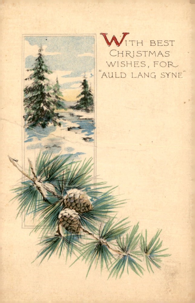 Christmas Greetings from Gibson Art Company, Cincinnati Postcard