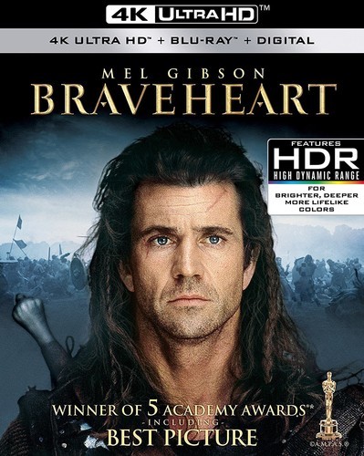 Braveheart 4K UHD Blu-ray with Dolby Digital Enhanced Master