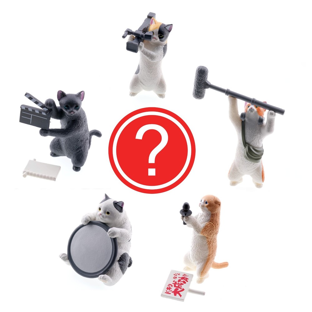 Funny Cute Cat Channel Blind Box Mystery Figurine Action Toys Birthday Gift