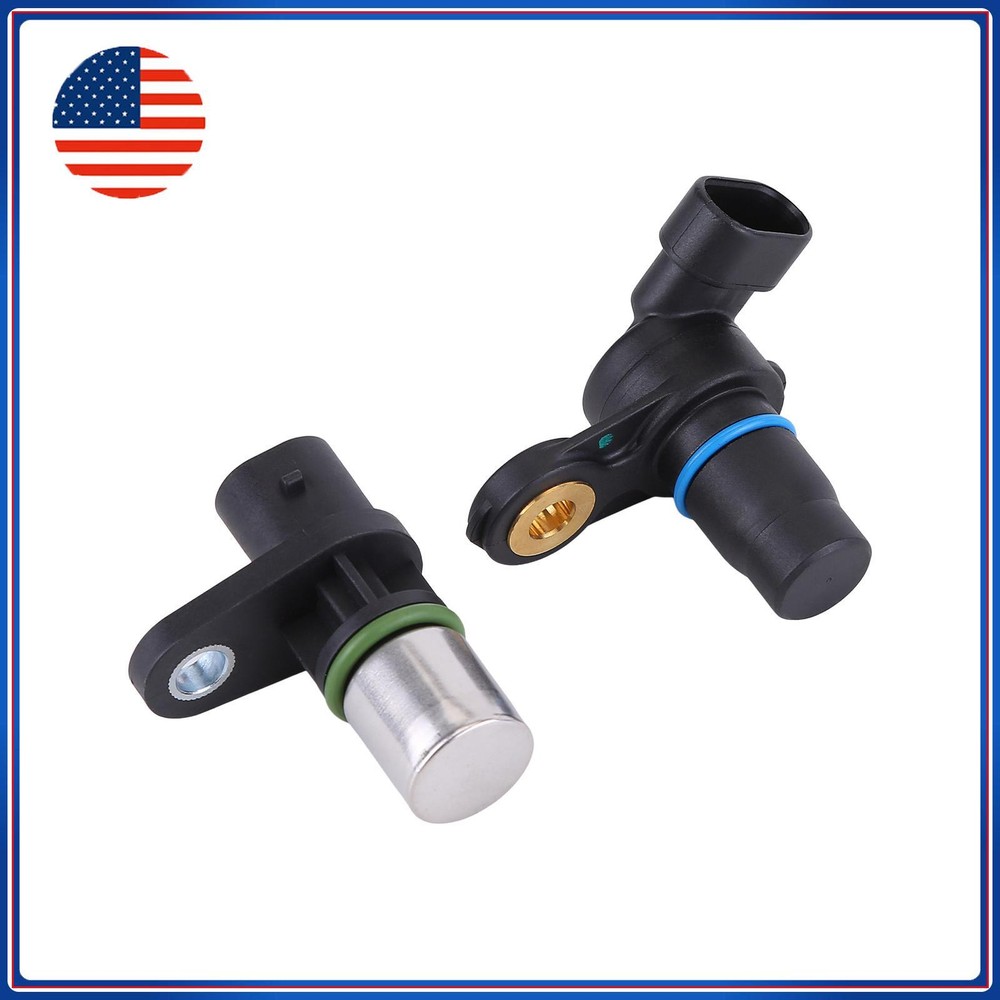 2X Cam & Crankshaft Position Sensor Compatible with Chevy Trailblazer GMC Buick 4.2L L6