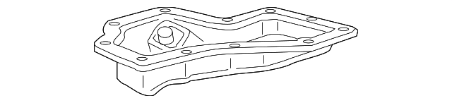 Genuine GM Lower Engine Oil Pan 12647615