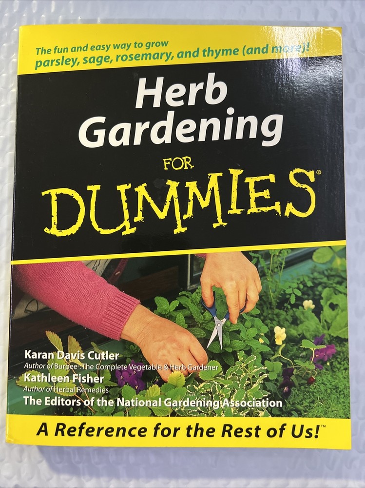Herb Gardening for Dummies by National Gardening Association Staff, Karen D6