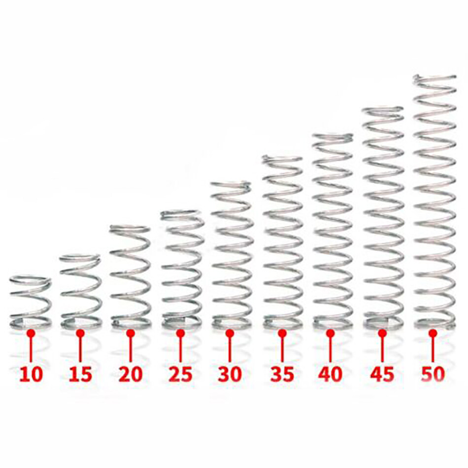 304 Stainless Steel Compression Spring Pressure Small Spring Wire Diameter 0.4mm