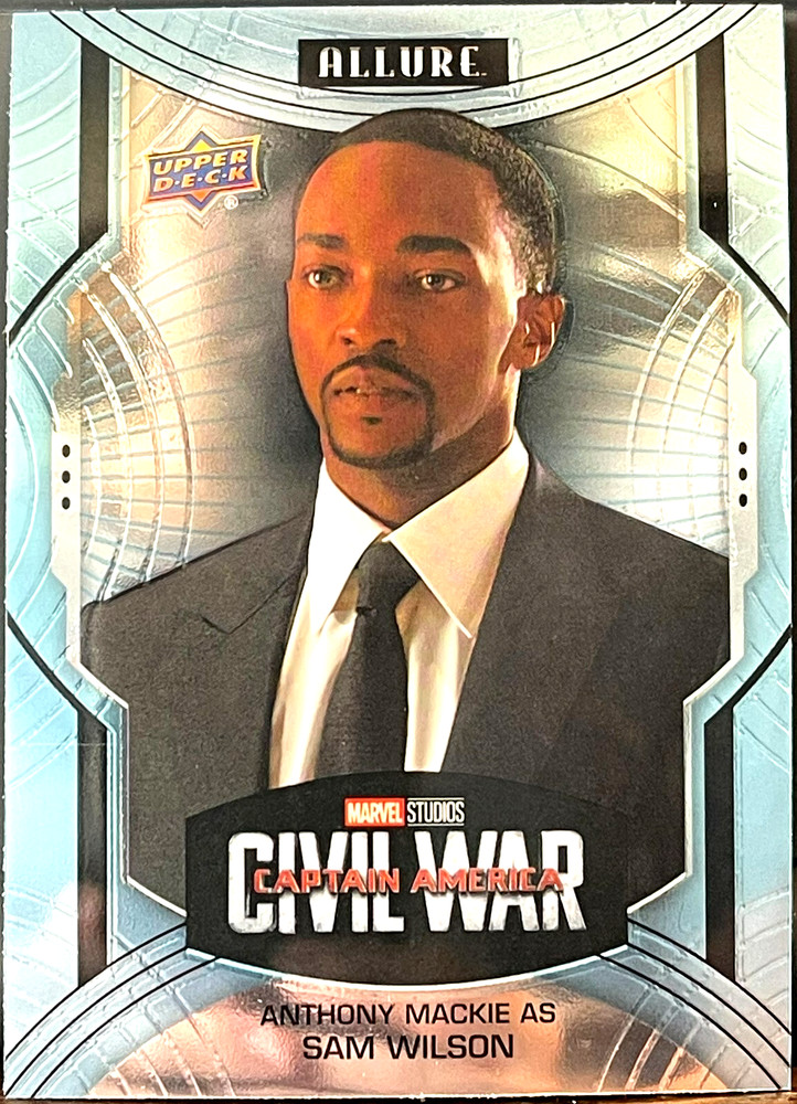 2022 Upper Deck Marvel Studios Allure #101 Anthony Mackie as Falcon SHORT PRINT