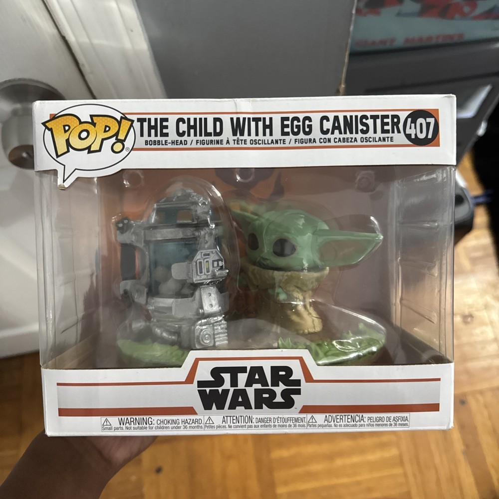 Funko Pop! Deluxe: Star Wars - The Child with Egg Canister #407