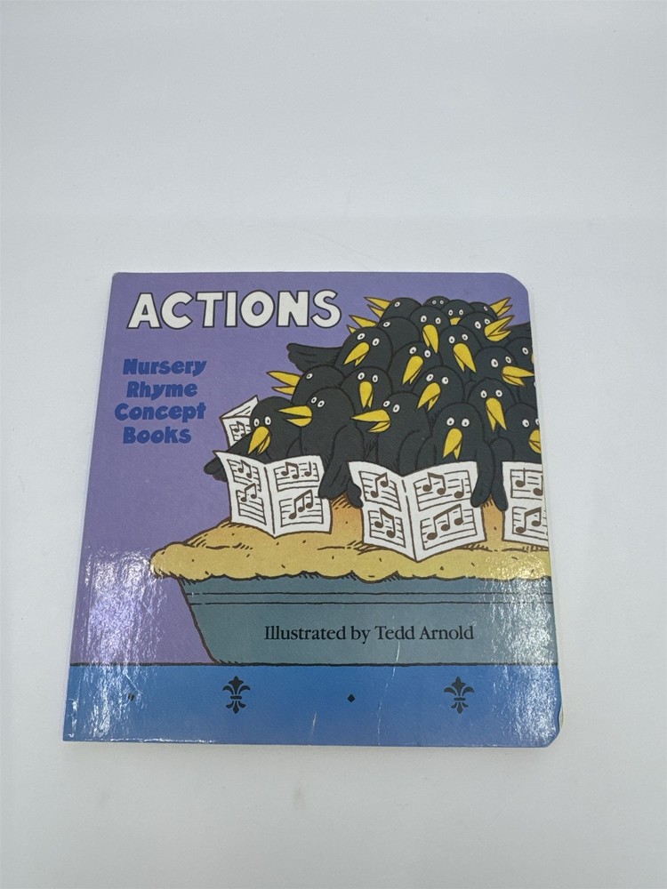 Actions Nursery Rhyme Concept Books Little Simon Book By Tedd Arnold
